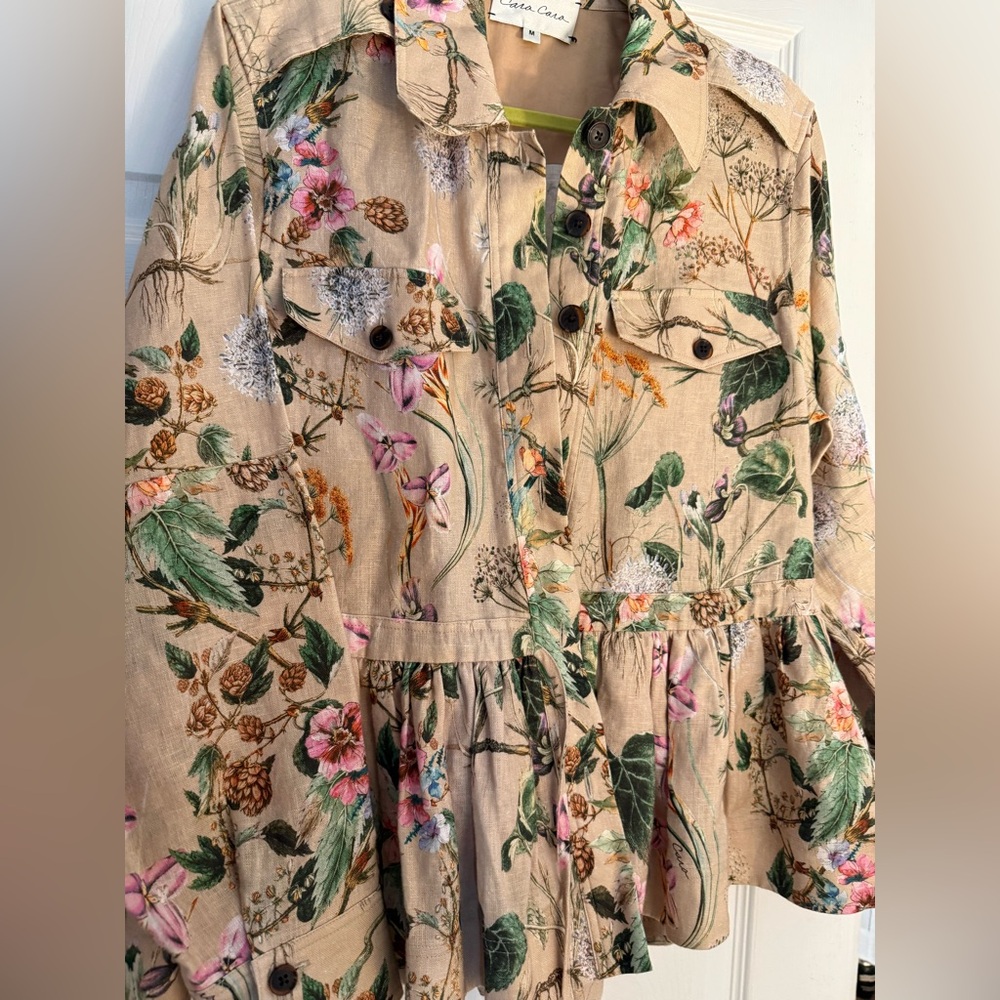 Cara Cara Floral Print Jacket